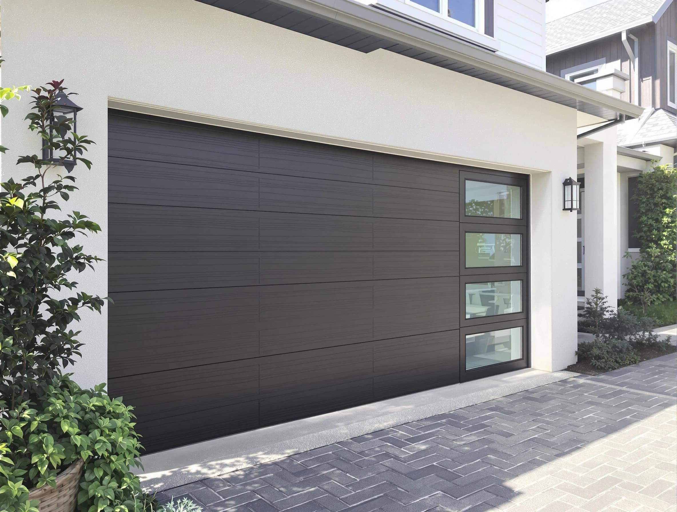 Custom garage door installation by White Bluff Garage Door Repair in White Bluff