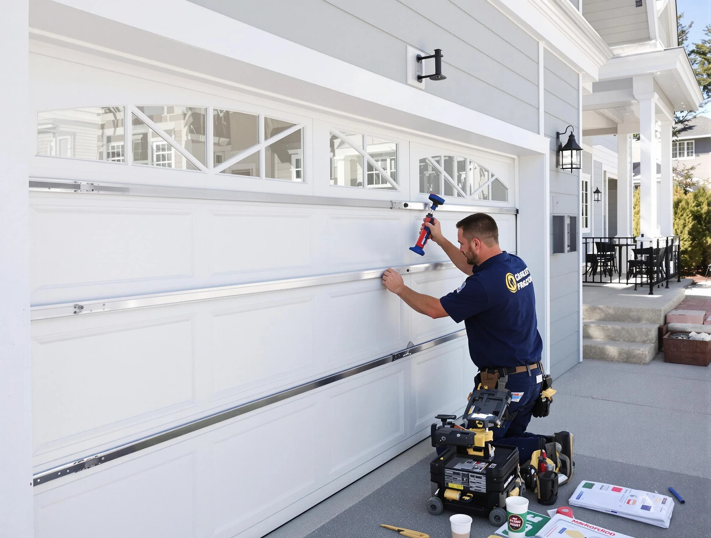 Professional garage door installation by White Bluff Garage Door Repair in White Bluff