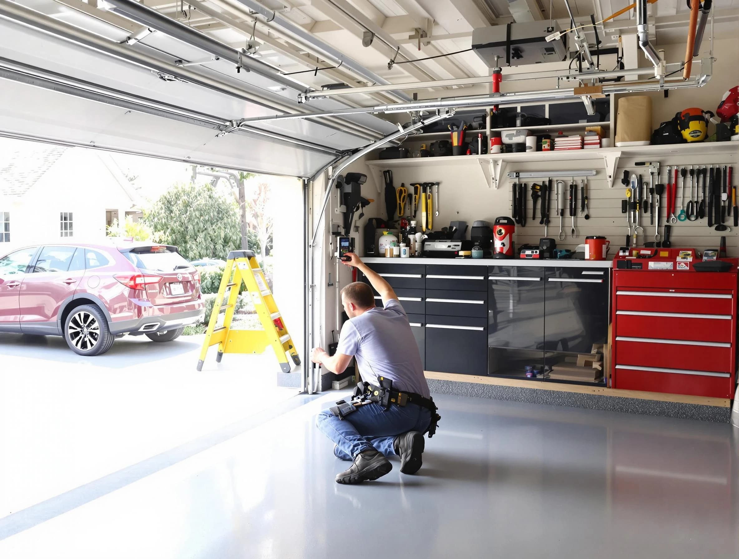 Local garage door repair service by White Bluff Garage Door Repair in White Bluff