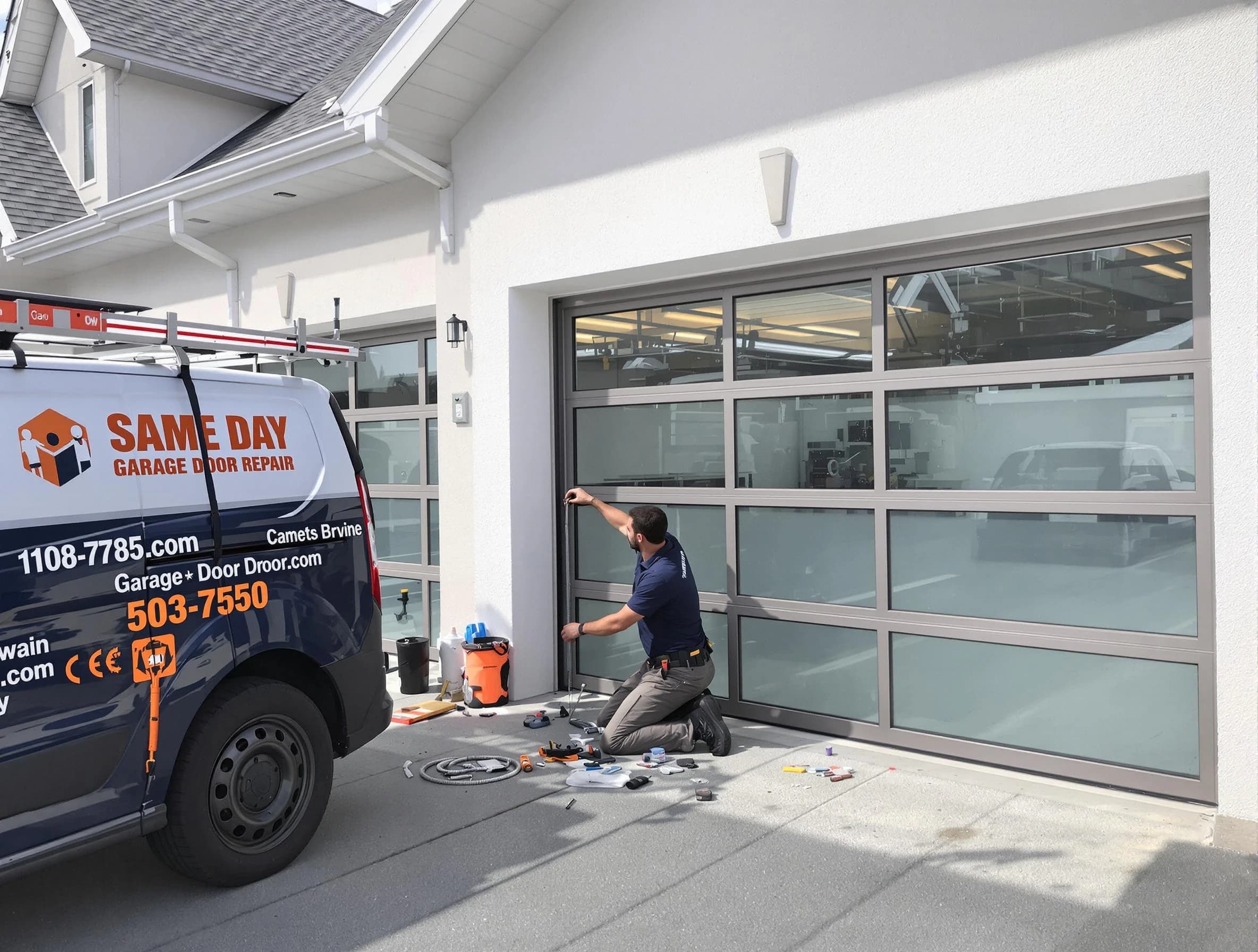 Same-day garage door repair service by White Bluff Garage Door Repair in White Bluff
