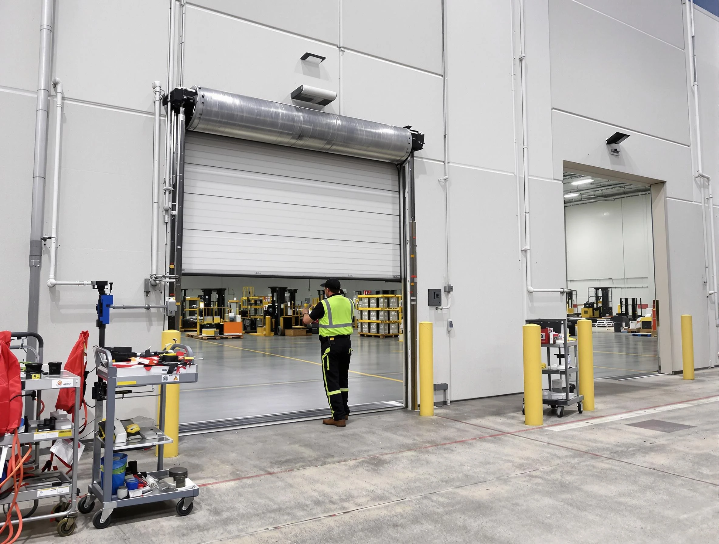 Commercial Garage Door Repair in White Bluff