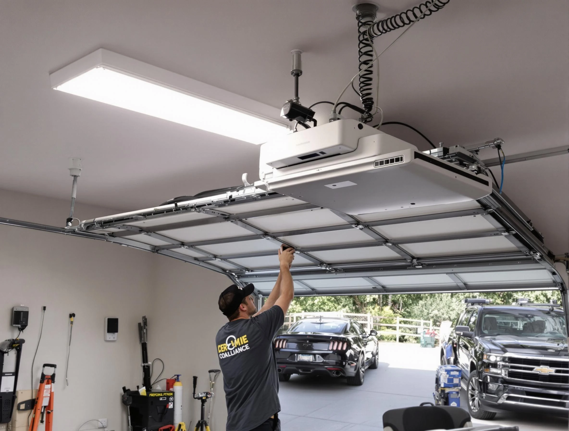 Garage Door Opener Installation in White Bluff