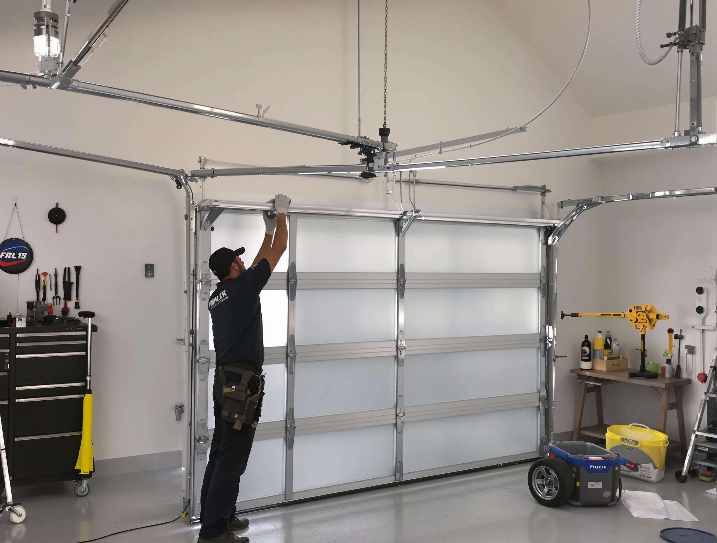 White Bluff Garage Door Repair certified team performing precision garage door installation in White Bluff