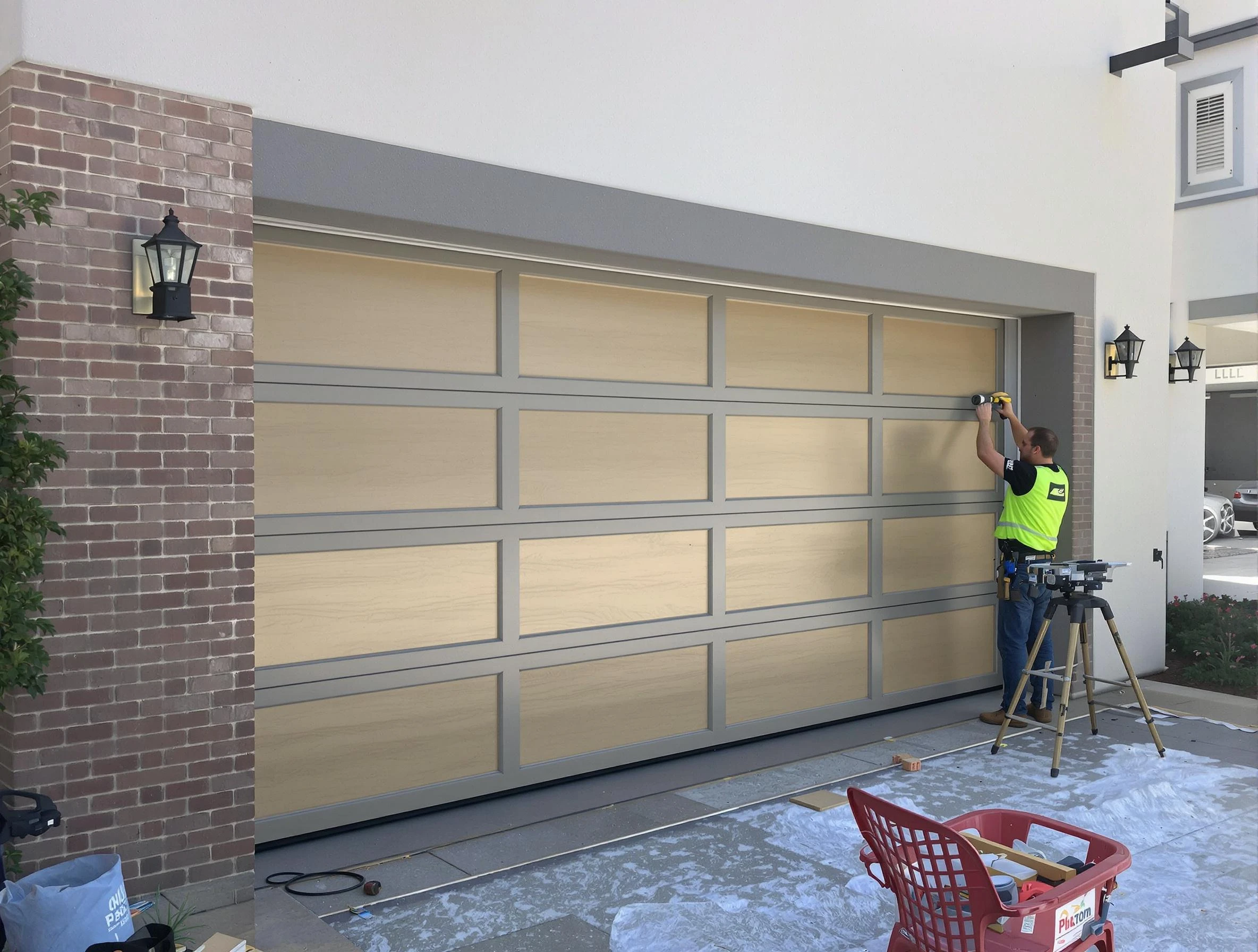 Garage door replacement service by White Bluff Garage Door Repair in White Bluff